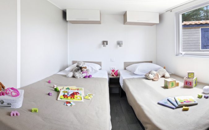 Camping Bellevue Mobilheim der Reihe Grand Confort mit 2 Schlafzimmern 3