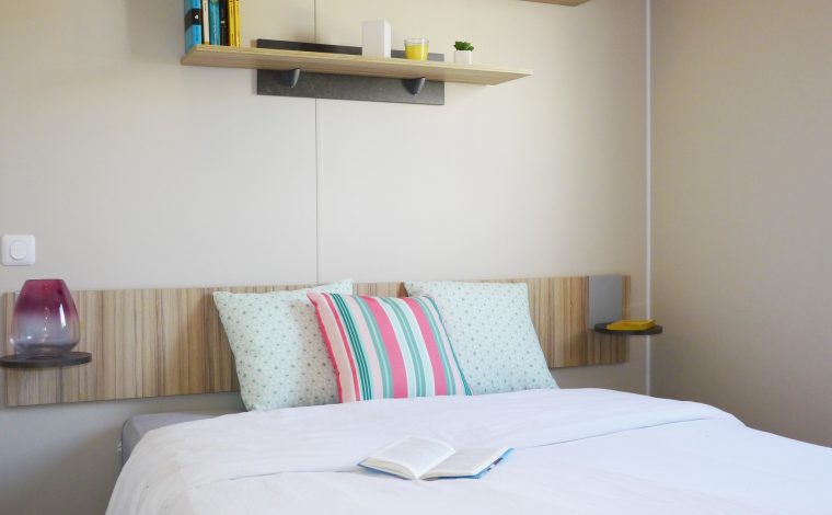 Location  Mobilheim der Reihe Grand Confort mit 2 Schlafzimmern au camping Le Suroit - 3
