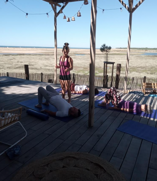 Camping Bellevue Cours de Yoga 0