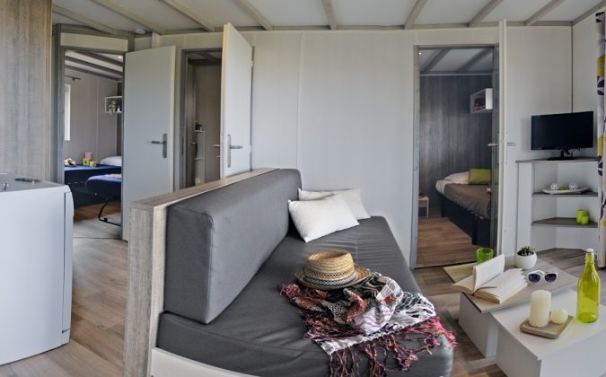 Camping Bellevue Komfortables Chalet mit 3 Schlafzimmern 0