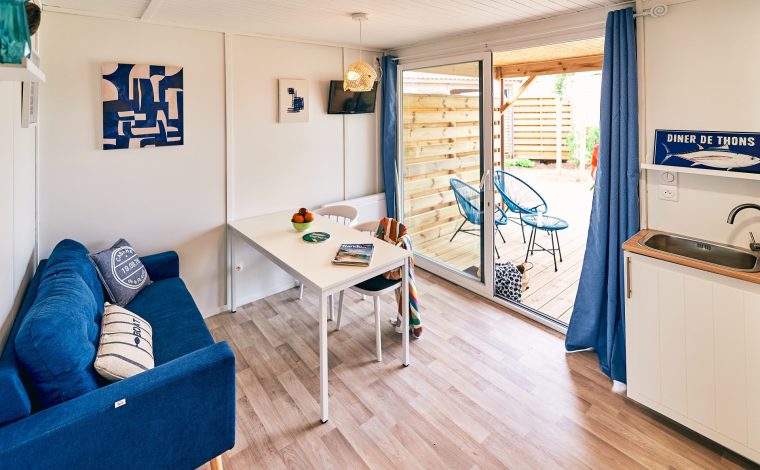 Location  Lodge 2 bedrooms 4 people au camping Le Suroit - 3