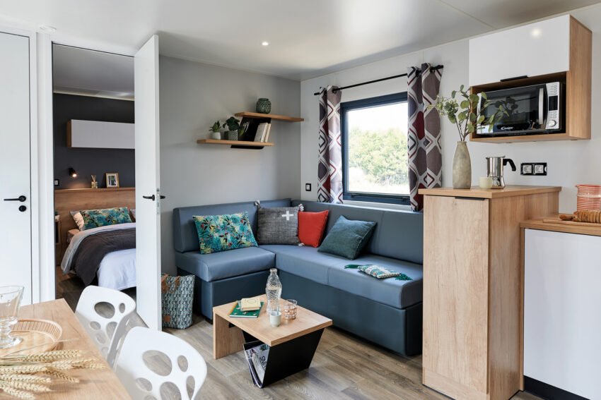 Mobil home 2 chambres 2 salles de bain