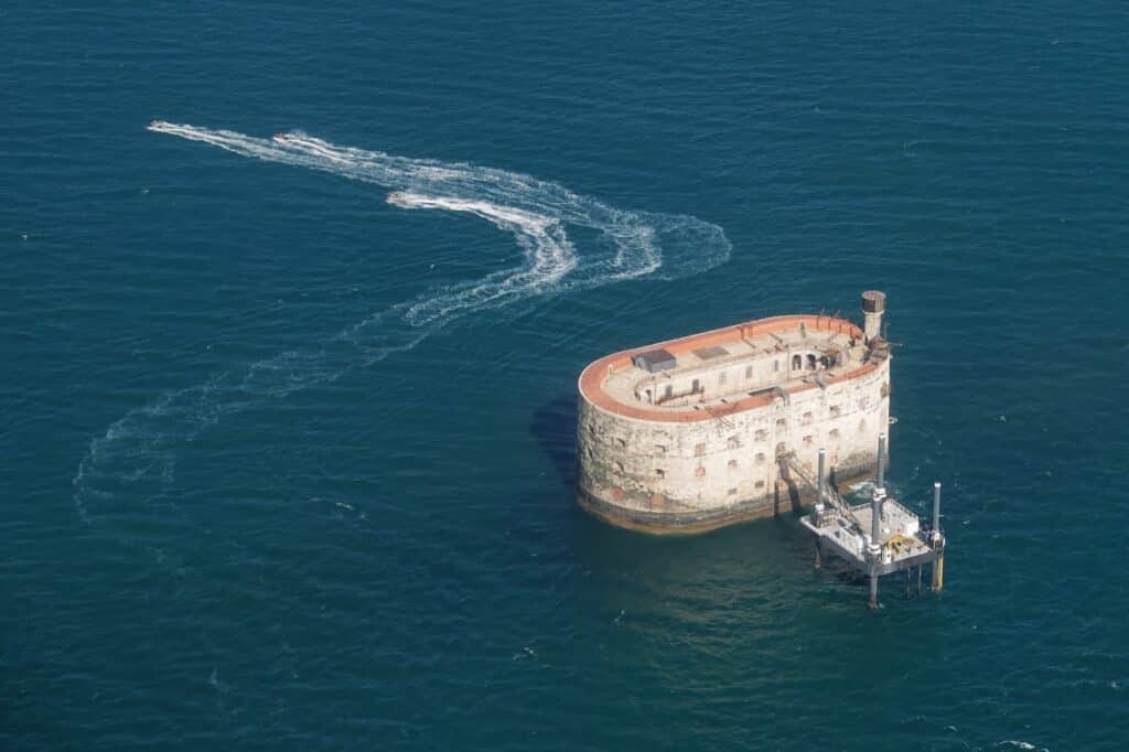 Fort Boyard depuis La Tranche-sur-Mer