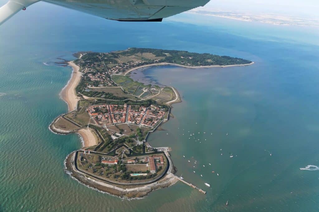 L'Île d'Aix depuis La Tranche sur Mer
