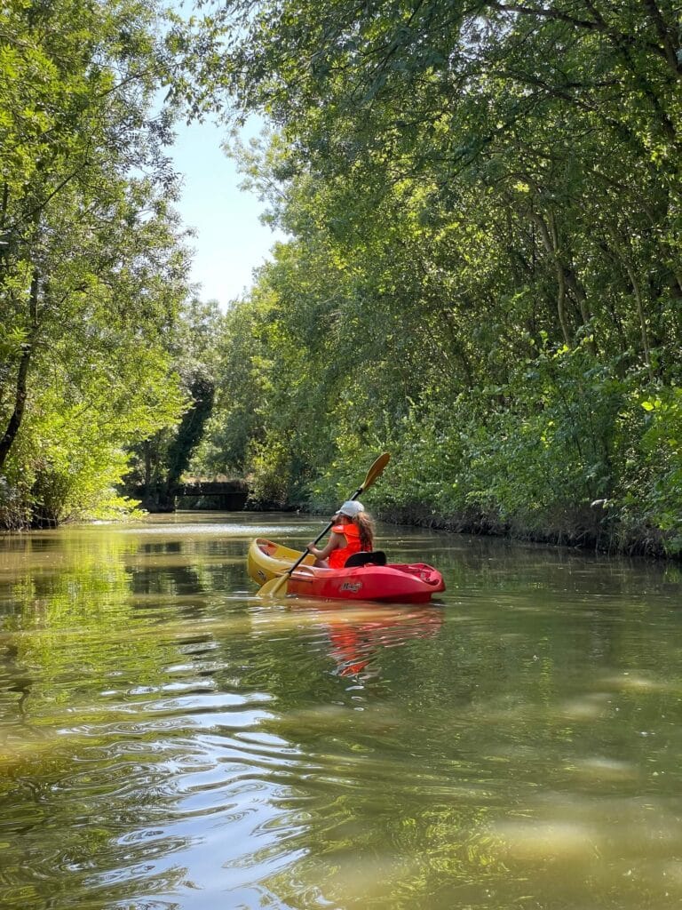 O'Plaisir de l'eau, balade en barque près du Camping Le Bellevue en Vendée
