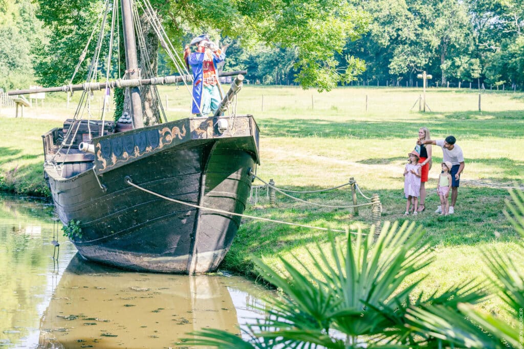 Le Château des Aventuriers en Vendée, proche du Camping Le Bellevue à La Tranche sur Mer